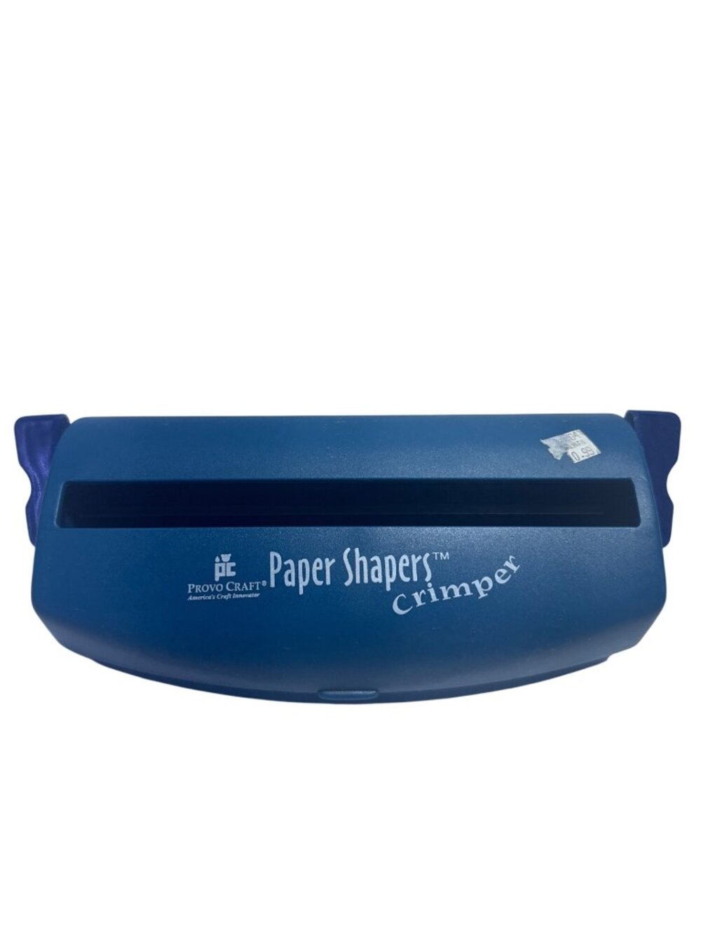 Provo Craft Paper Shapers Crimper Blue Crafting Tool Cardstock DIY Projects